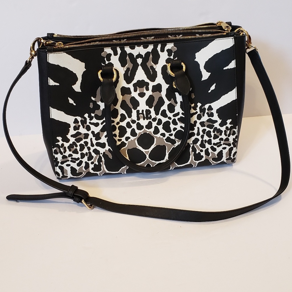 LIKE NEW Henri Bendel | Safari Satchel and Wallet - Picture 4 of 8
